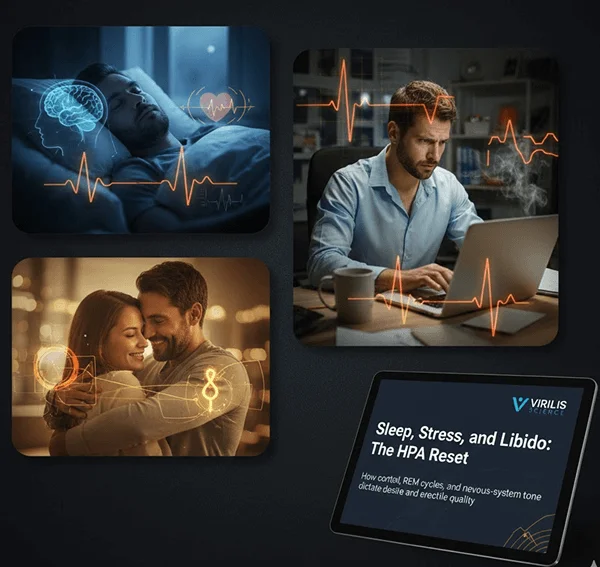 Man performing resistance band training